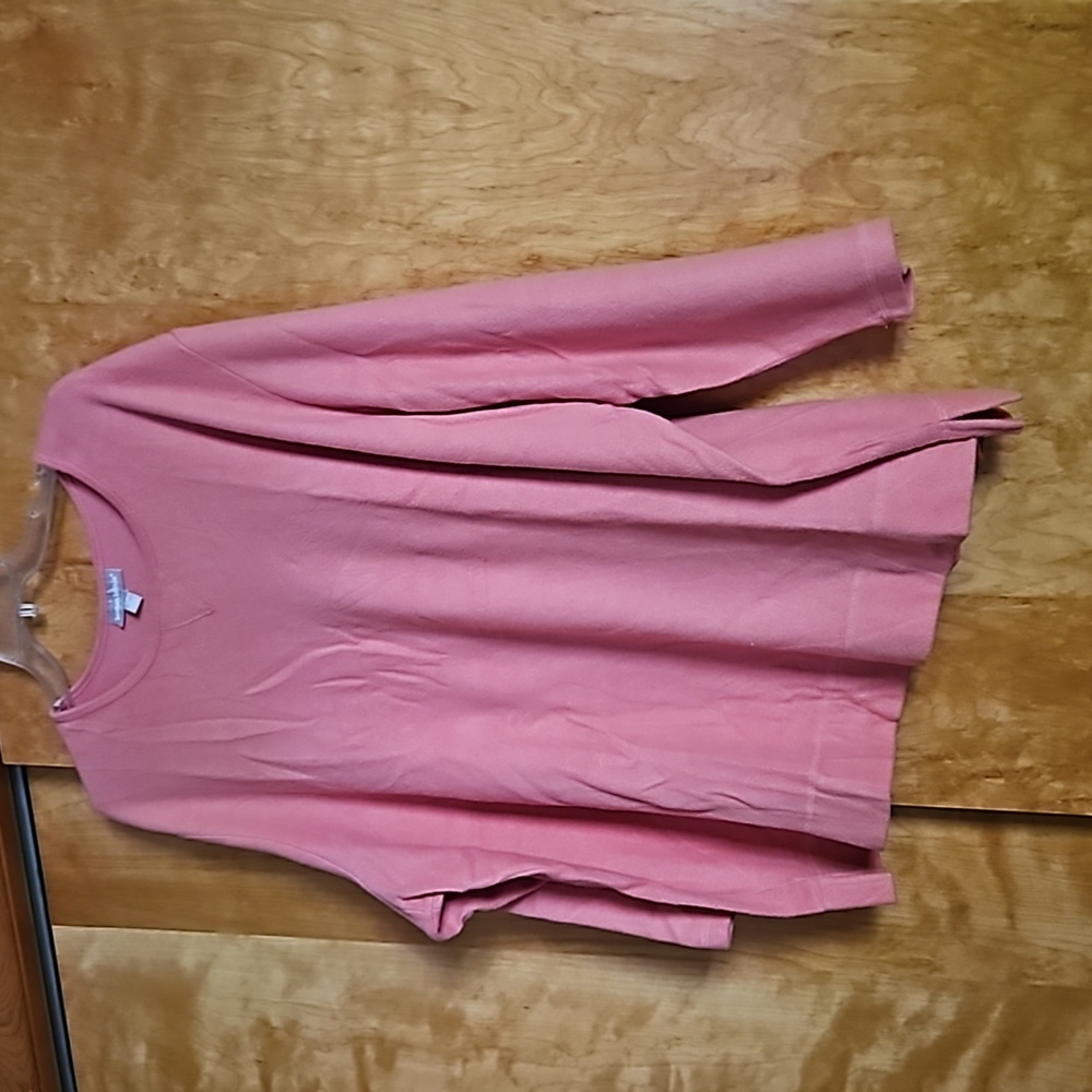 Fuzzy Pink Sweatshirt